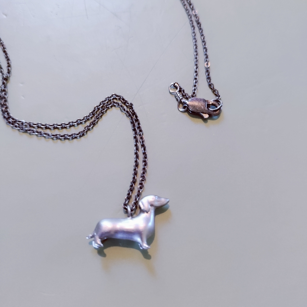 Dachshund Necklace - Picture 2 of 2